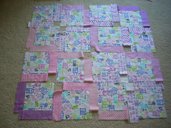 pink owl quilt