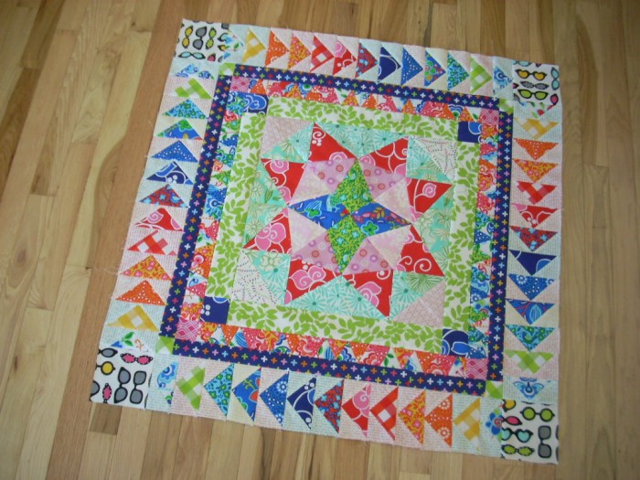 summer medallion quilt