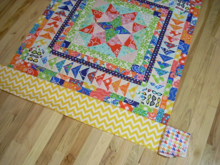 summer medallion quilt