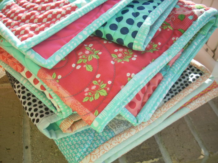 gooseberry and uppercase quilts