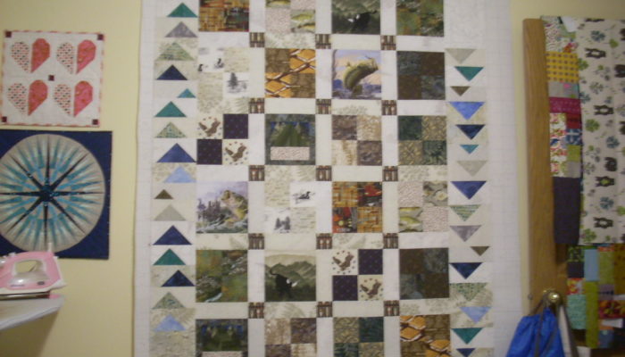 eagle scout quilt top